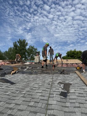 Completed roof, clean lines — TNE Roofing & Siding